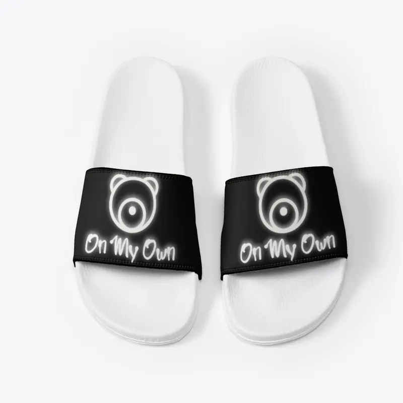 OMO White Slides/White Logo