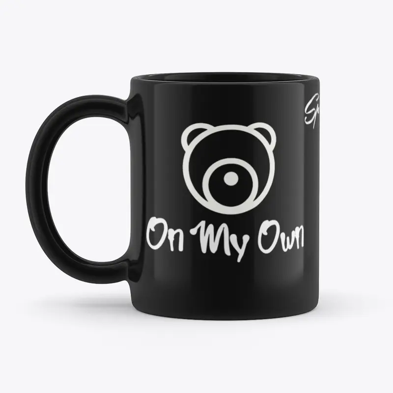 OMO Black Mug/White Logo